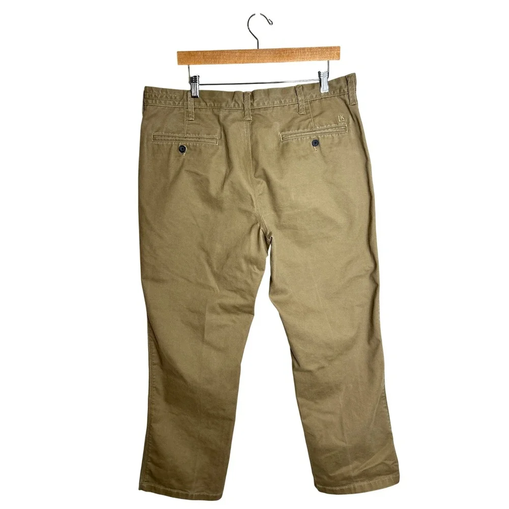 Haggar Men's Life Khaki Straight Fit Comfort Pant Size 38x29